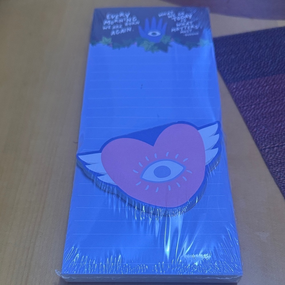 Magnetic Notepad with die cut pad